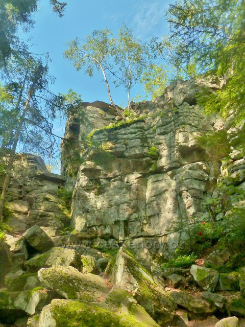 Sněžné - PP Lisovská skála, Strážní věž