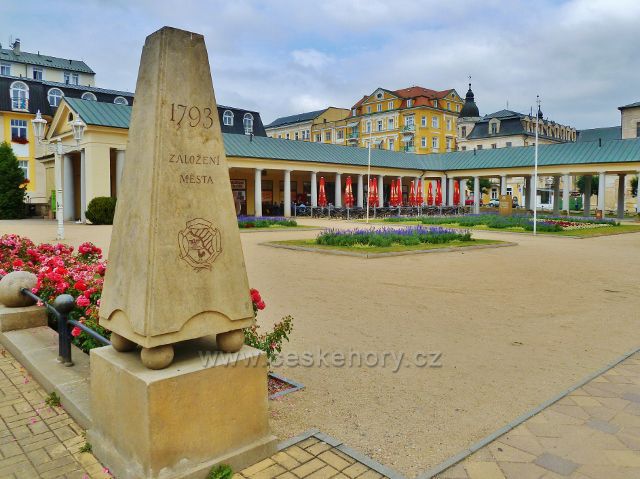 Františkovy Lázně - náměstí Míru