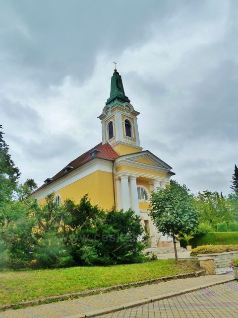 Františkovy Lázně - farní kostel Povýšení svatého Kříže