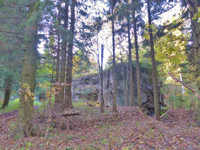 České Petrovice - pěchotní srub Hodek