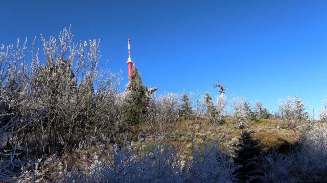 pohoda na Lysé hoře a výhledy nedaly na sebe dlouho čekat