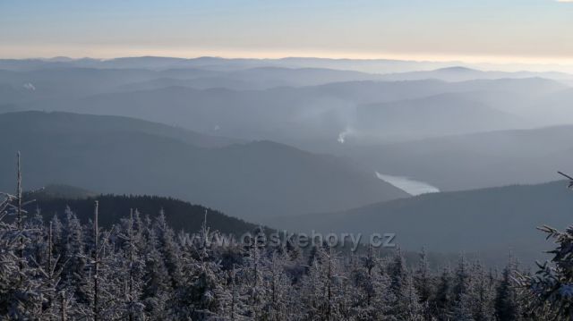 parádní výhledy z Lysé hory byly fantastické