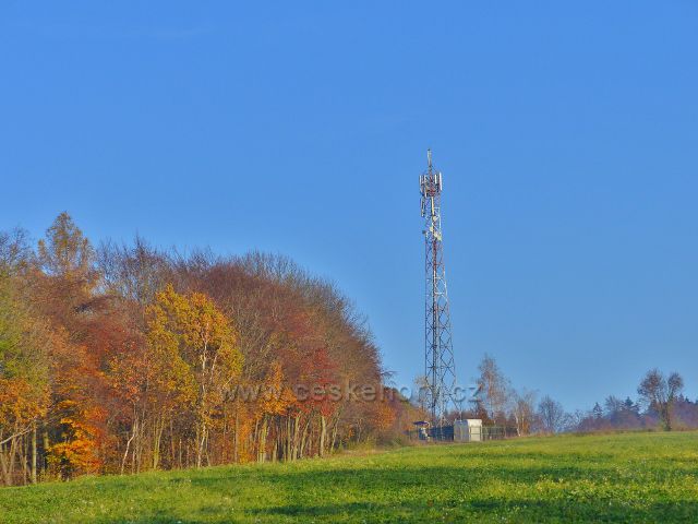 Lanšperk - telekomunikační věž na Kopanině (527 m.n.m.)