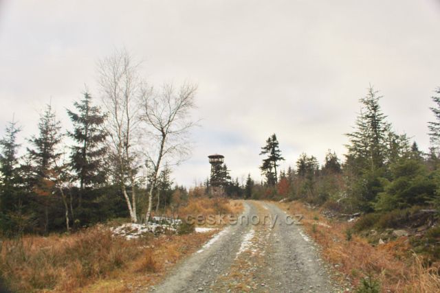 Niemojów - rozhledna Czerniec na stejnojmenném vrchu