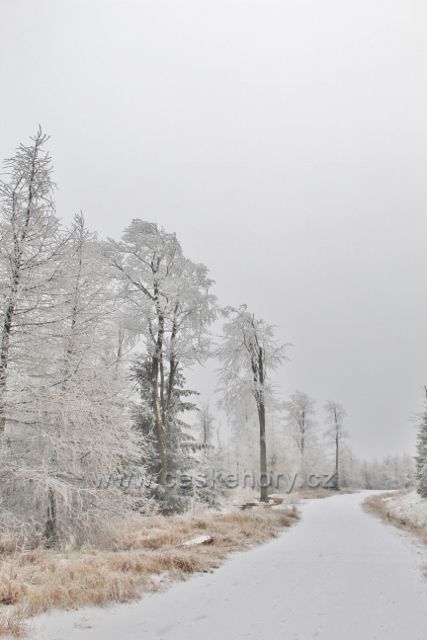 Spalona -odpočinkové místo u trasy po modré TZ k rozhledně Jagodna