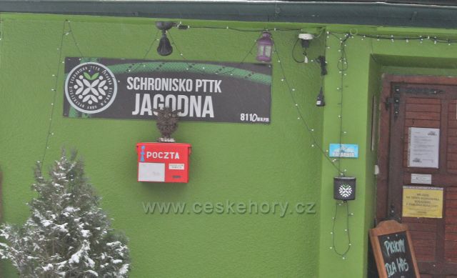 Spalona - chata PTTK Jagodna