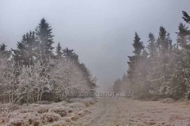 Šerlich - běžkařská trasa k Masarykově chatě