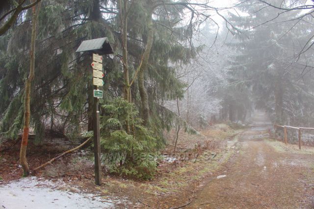 Šerlich - turistický rozcestník"Bukačka"