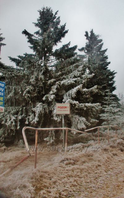 Šerlich - u státní hranice v Šerlišském sedle