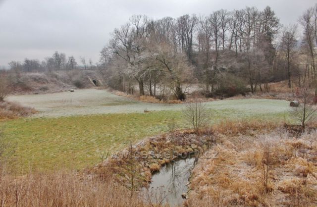 Lukavice - Lukavický potok pod Záhořským rybníkem