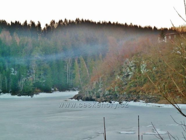 Pastviny - Pastvinská přehrada