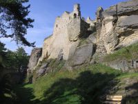 Zřícenina hradu Helfenburk.