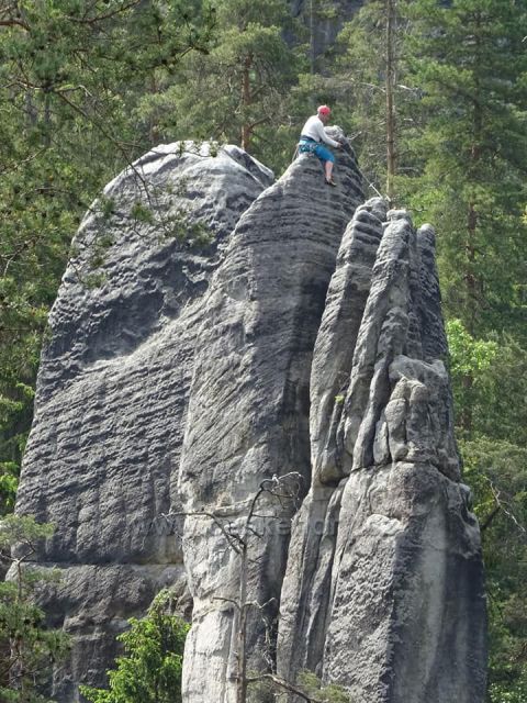 V Adršpašských skalách