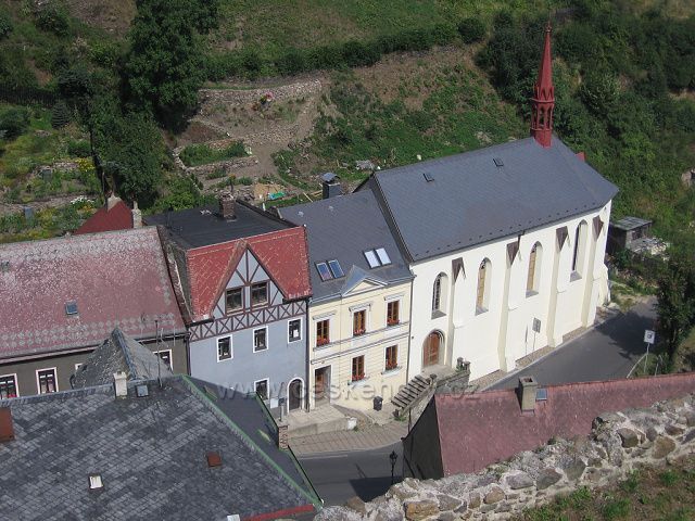 Špitální kostel sv. Ducha v Krupce.