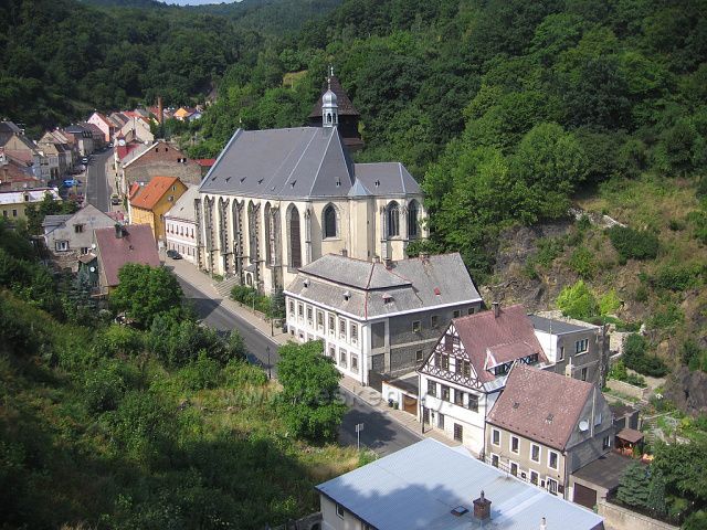 Kostel Nanebevzetí Panny Marie v Krupce.