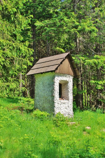 Bartošovice v O.h. - kaplička sv. Huberta na Vysokém kořenu