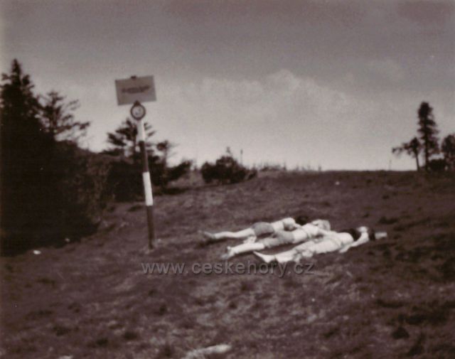 Odpočinek na Čantoryji 19.5.1969