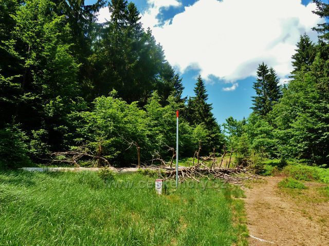 Hraniční stezka podél NPR Bukačka