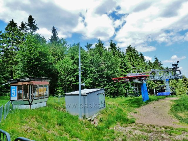 Horní stanice lanovky Skisareálu Zieleniec