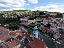 Shlížení ze zámku - Český Krumlov