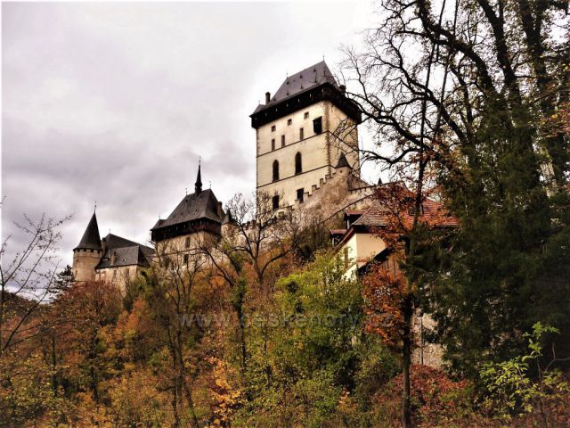 Podzimní Karlštejn