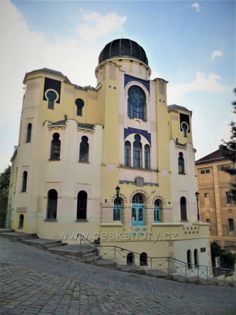 Synagoga v Děčíně -secesní synagoga nacházející se v děčínské čtvrti Podmokly, na úpatí Pastýřské stěny