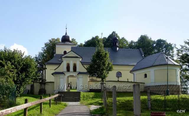 Jablonné n. Orl., kostel sv. Bartolomeje.