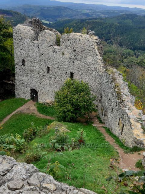 Andělská Hora, zřícenina hradu