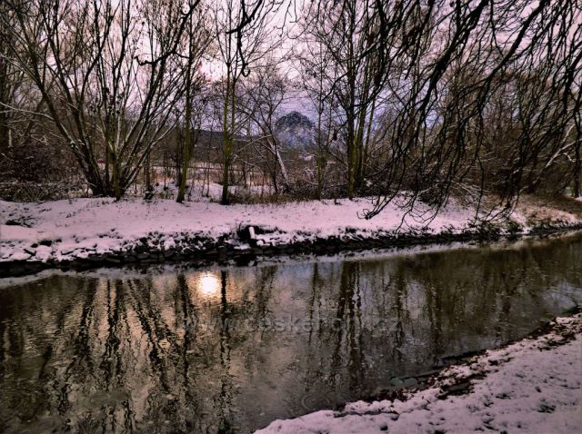 Toulky zimní Bílinou