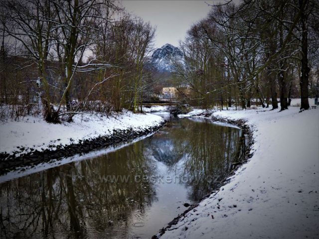 Toulky zimní Bílinou