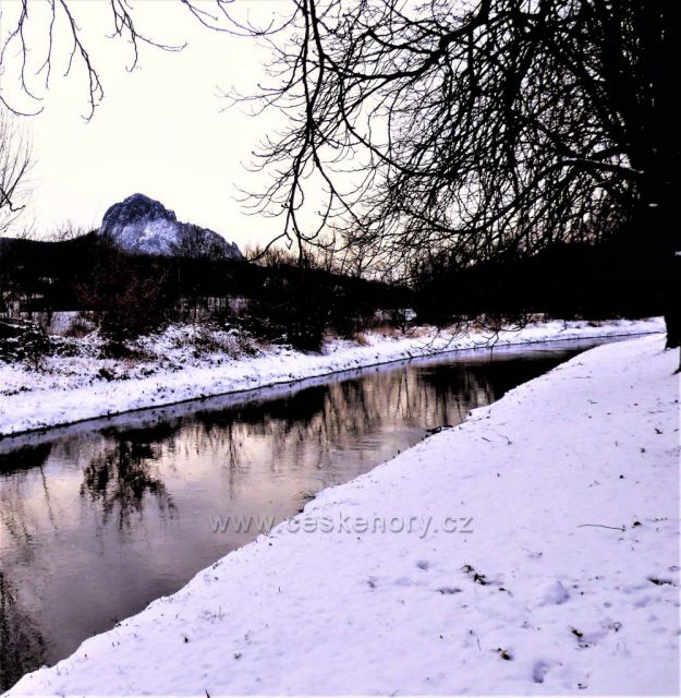 Zimní pouť okolo Bořně