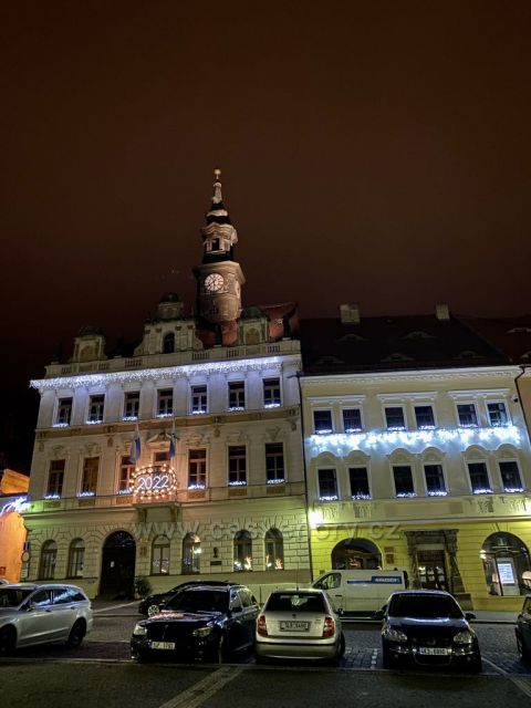 Předvánoční náměstí v České Lípě