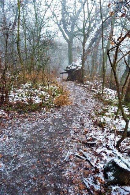 Dýmající vrch Boreč – místo, které nikdy nezamrzá