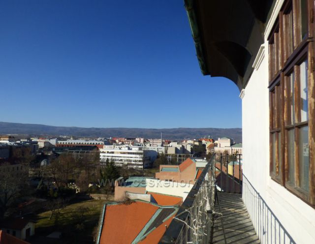 Výhled z vyhlídkové věže Jana Křtitele
(Teplice v Čechách)