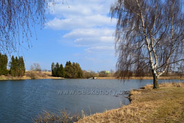 Bukový rybník na jaře - Bruntál