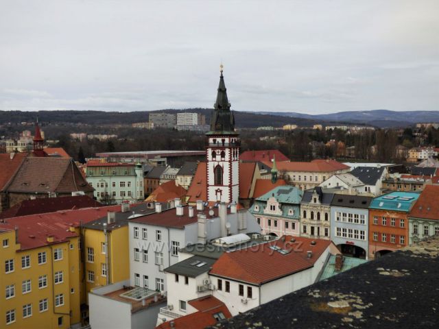 Shlížení z Hvězdářské věže