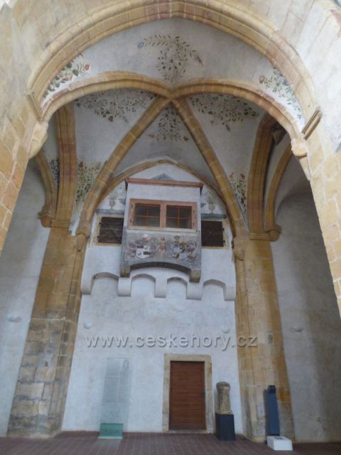 Interiéry kostela 
sv. Kateřiny v Chomutově