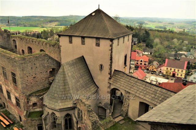 Výhled z hradu
Lipnice n. S.