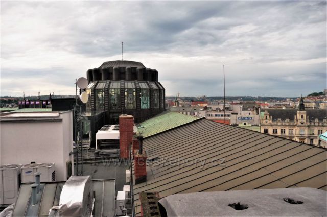 Střecha Lucerny -
netradiční výhledy