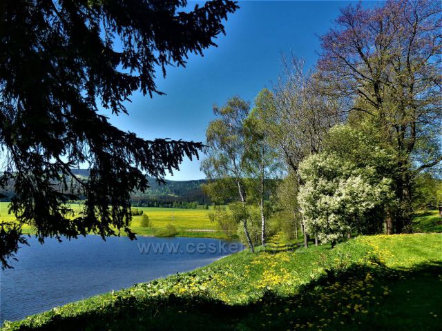 Orlické Záhoří - vodní nádrž