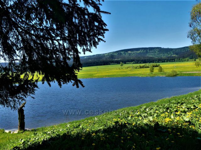 Orlické Záhoří - vodní nádrž