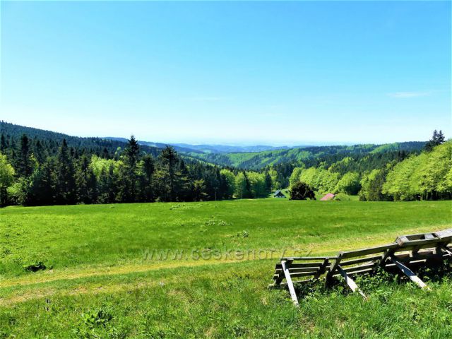 Šerlich -pohled do Šerlišského údolí