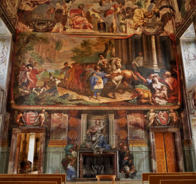 Interiéry Trojského zámku