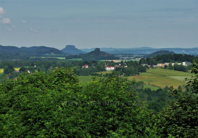 Rozhledna Růženka a krásné výhledy na Saské Švýcarsko a Lužické hory