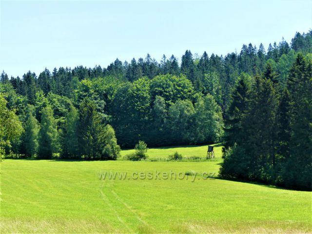 Posed pod hájovnou U třech tabulí
