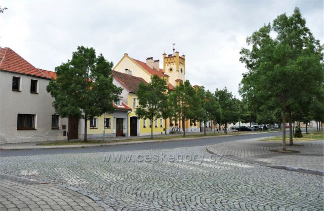 Město Švihov - náměstí