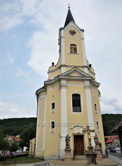 Kostel sv. Jana Křtitele
v Čechách pod Kosířem