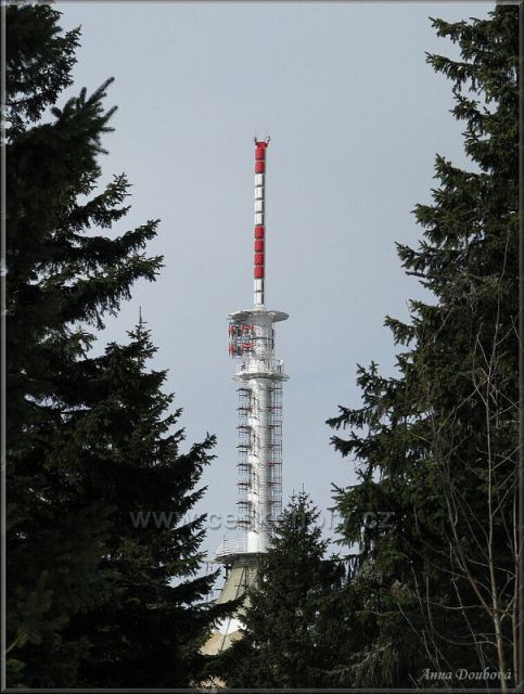 Telekomunikační vysílač na Černé hoře