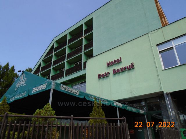 Hote Petr Bezruč v Beskydech v Malenovicích