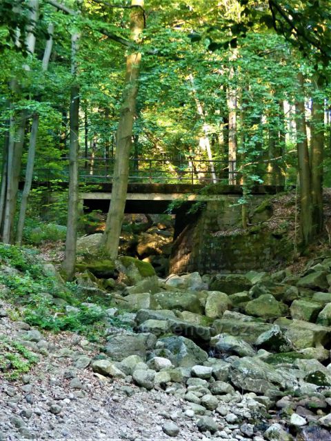 Mostek přes Hájený potok